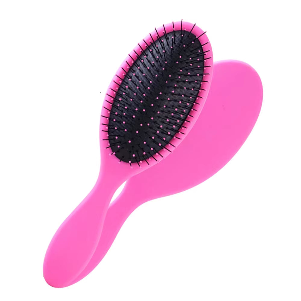 Salon New Detangling Kids Gentle Women Men Hair Brush Wet & Dry Bristles Handle Detangling Comb Hair Brush