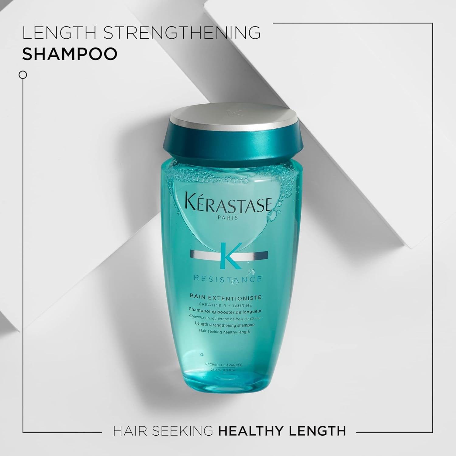 Resistance Bain Extentioniste Shampoo | Length Strengthening Shampoo | Protects Hair and Scalp from External Aggressors | with Ceramides to Enhance Shine | for Damaged Hair