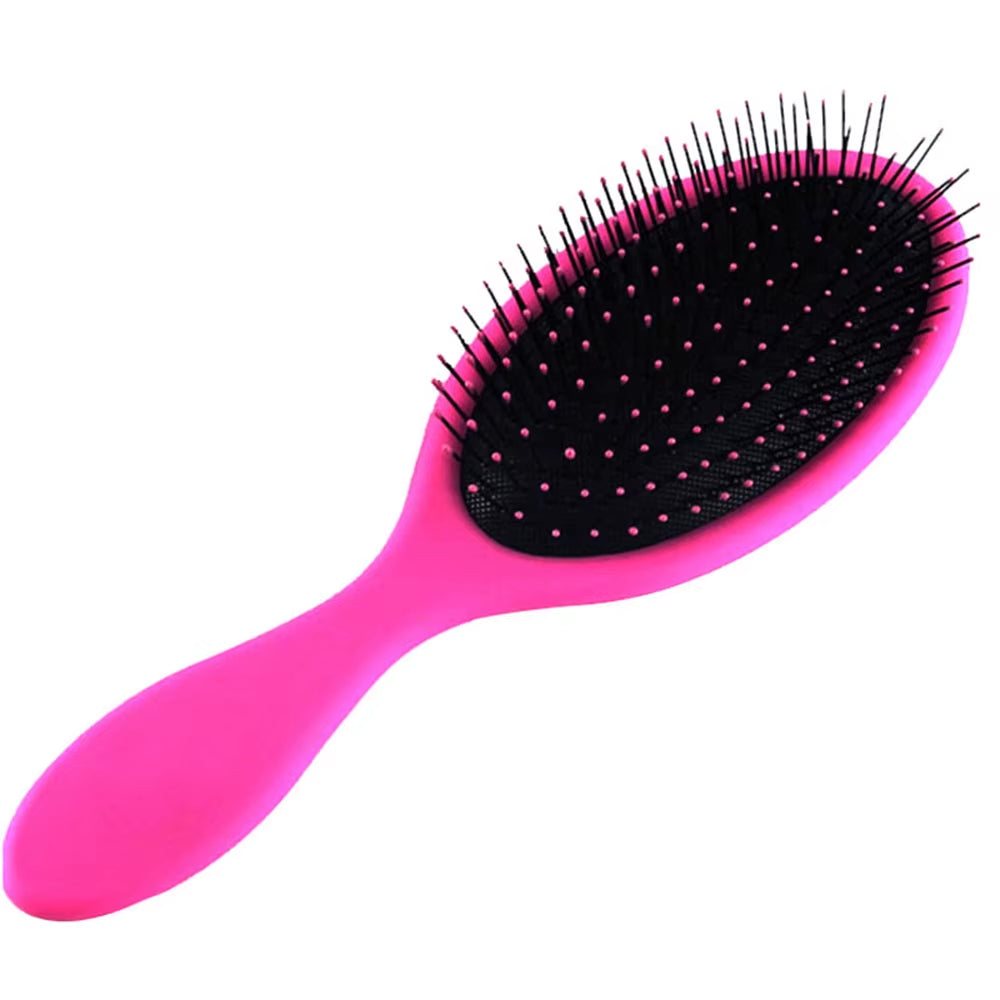 Salon New Detangling Kids Gentle Women Men Hair Brush Wet & Dry Bristles Handle Detangling Comb Hair Brush