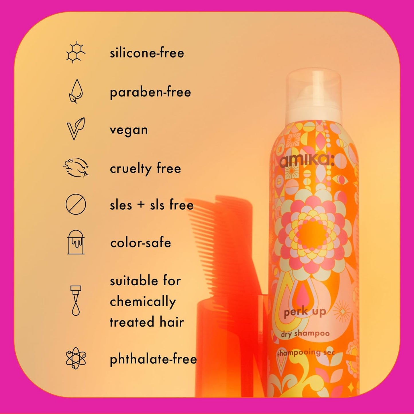 Perk up Talc-Free Dry Shampoo