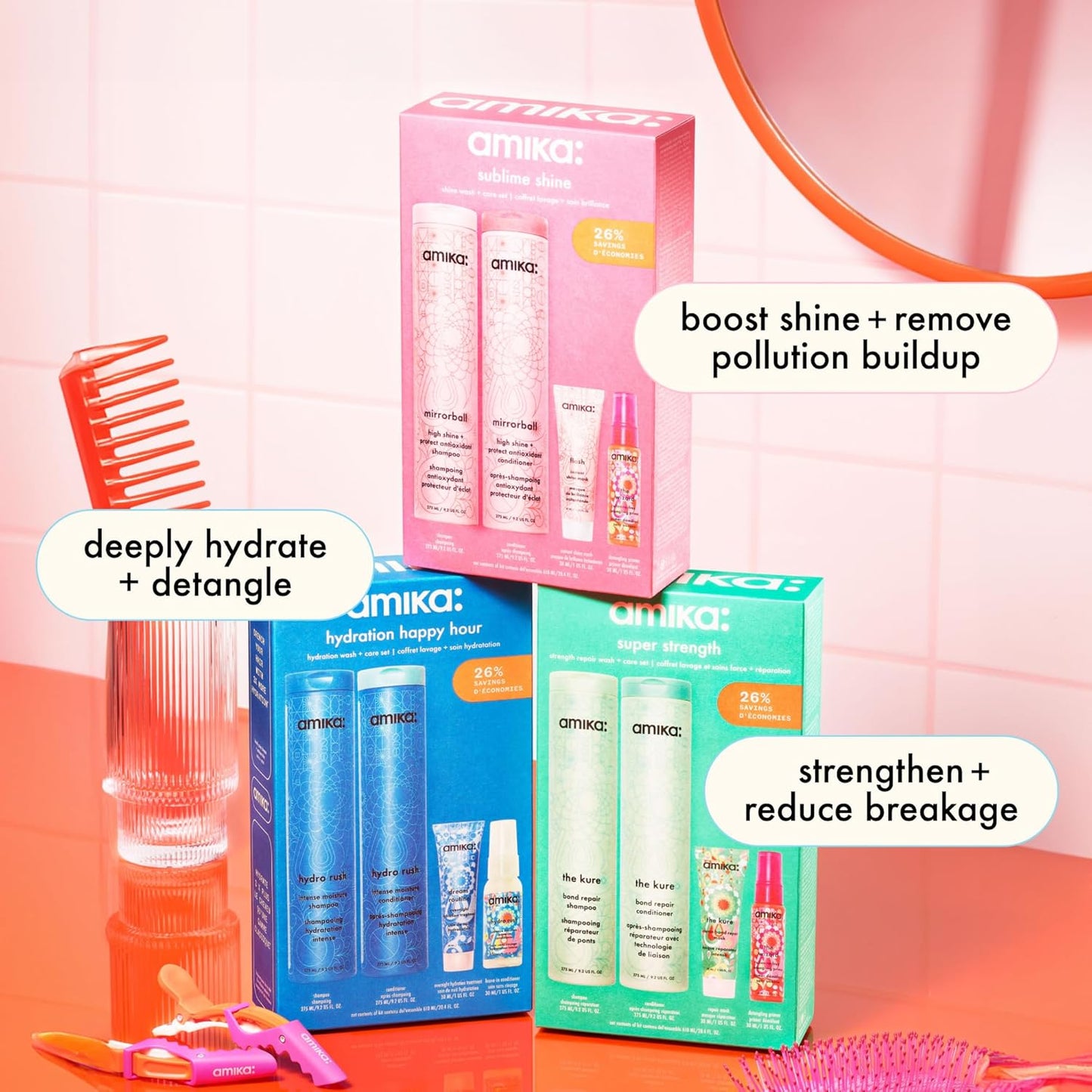 Super Strength Repair Wash + Care Set